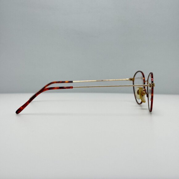 Unbranded FM-806 Gold Amber Eyeglasses Eye Glasses Frames 46-19-135 main image 4